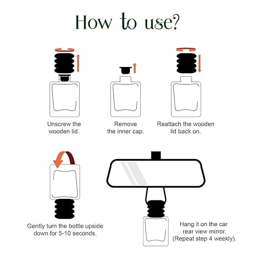 Hanging car perfume pods diffuser