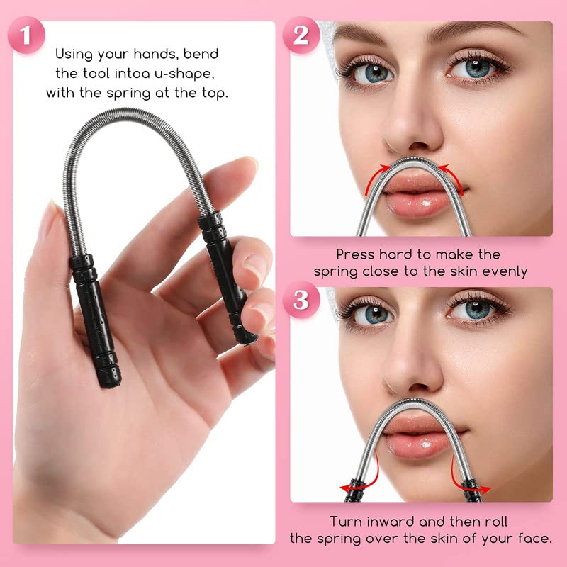Facial hair removal set