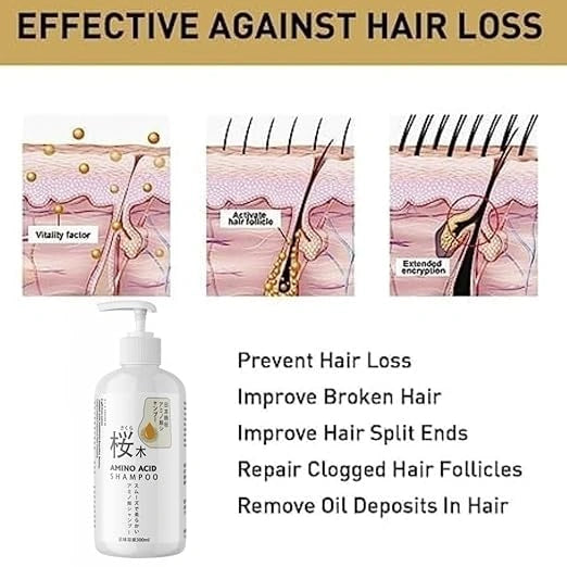 Sakura hair growth shampoo (pack of 2)