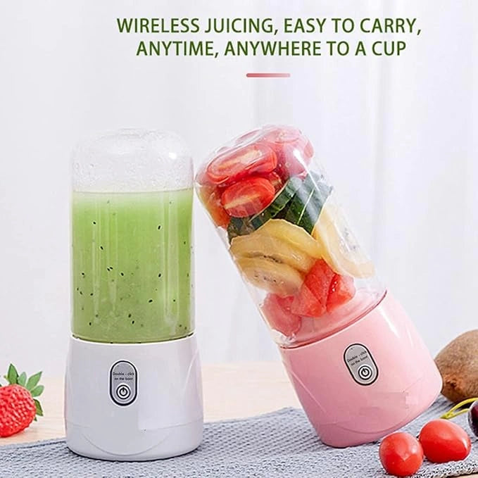 Usb rechargeable juicer bottle