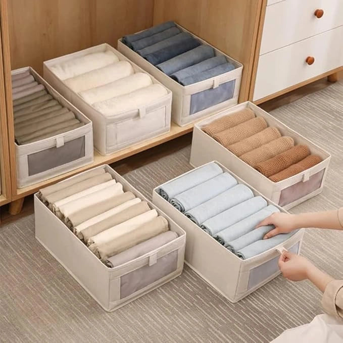 Linen storage box – pack of 2