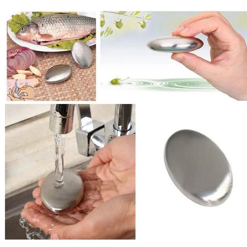 Stainless steel odor eraser