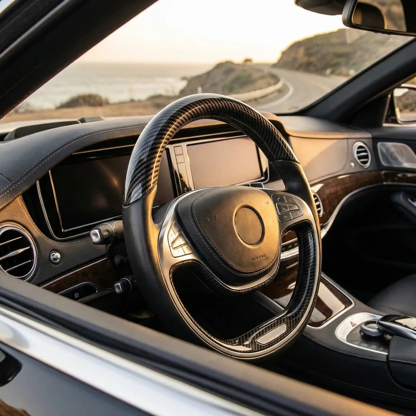 Car Steering Wheel Cover