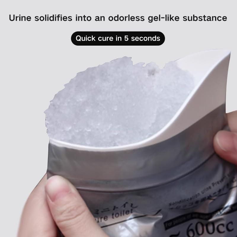 Emergency mini toilet-urine bag (pack of 4)