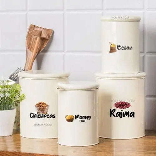 3d waterproof spice jar stickers