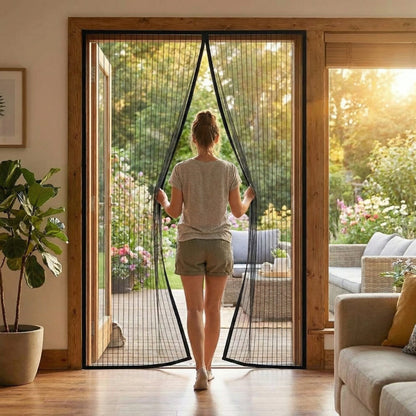 Door Curtain-Mesh (Pack of 2)