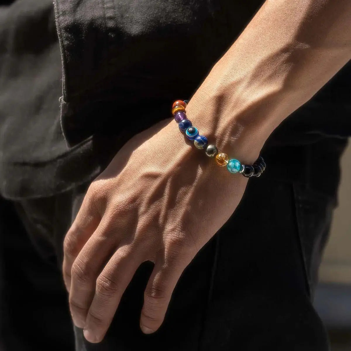 Super 9 chakra bracelet
