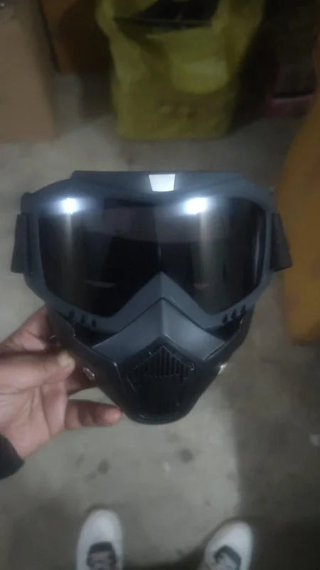 Uv goggle face mask