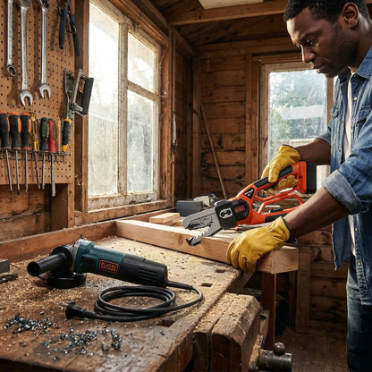 Heavy-Duty Leather Gardening Gloves