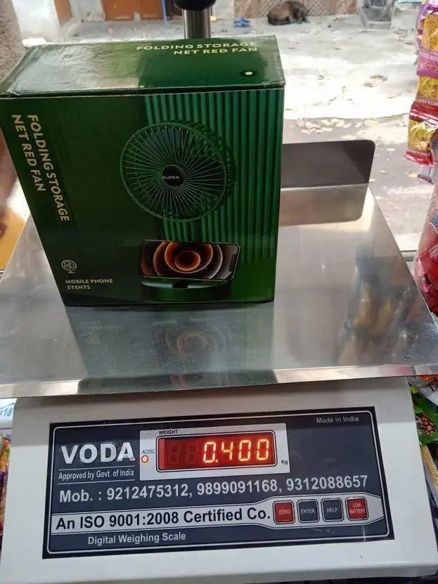 Powerful rechargeable table fan