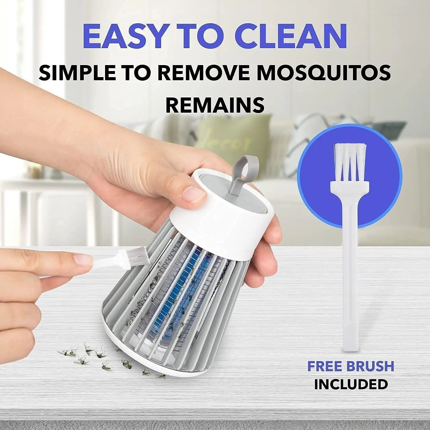 Electric shock mosquito killer racket