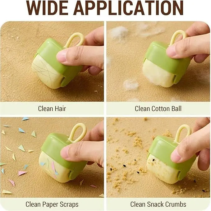 Manual mini lint roller