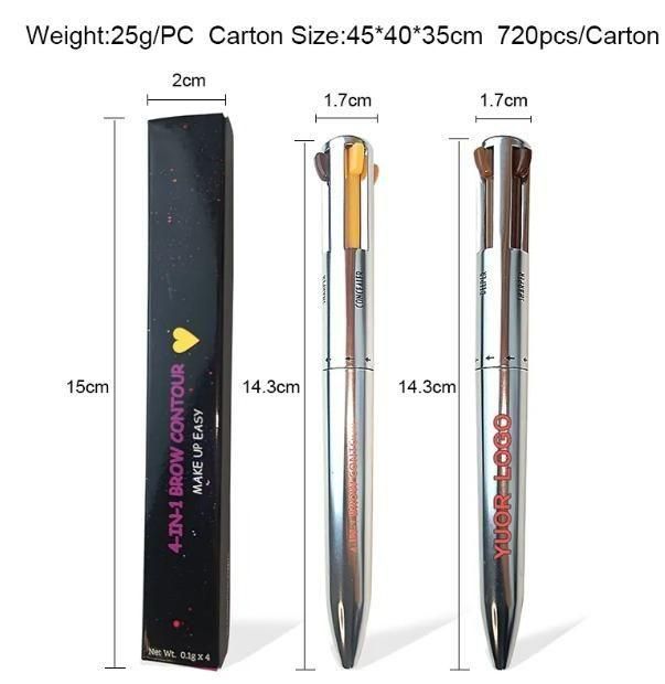 4-in-1 eyebrow pen