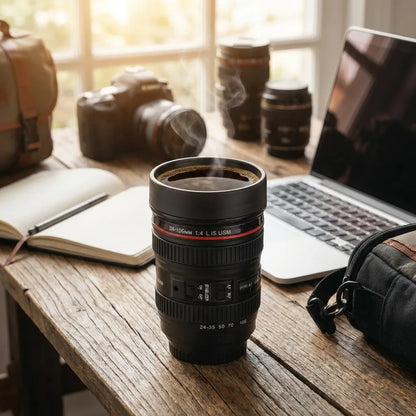 Camera Lens Coffee Mug