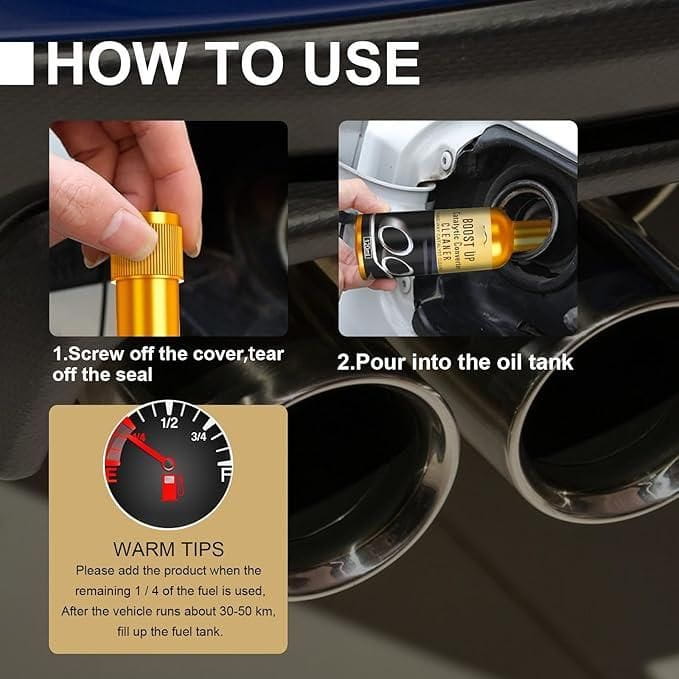Boot up converter & fuel injector (cleaner) 100ml