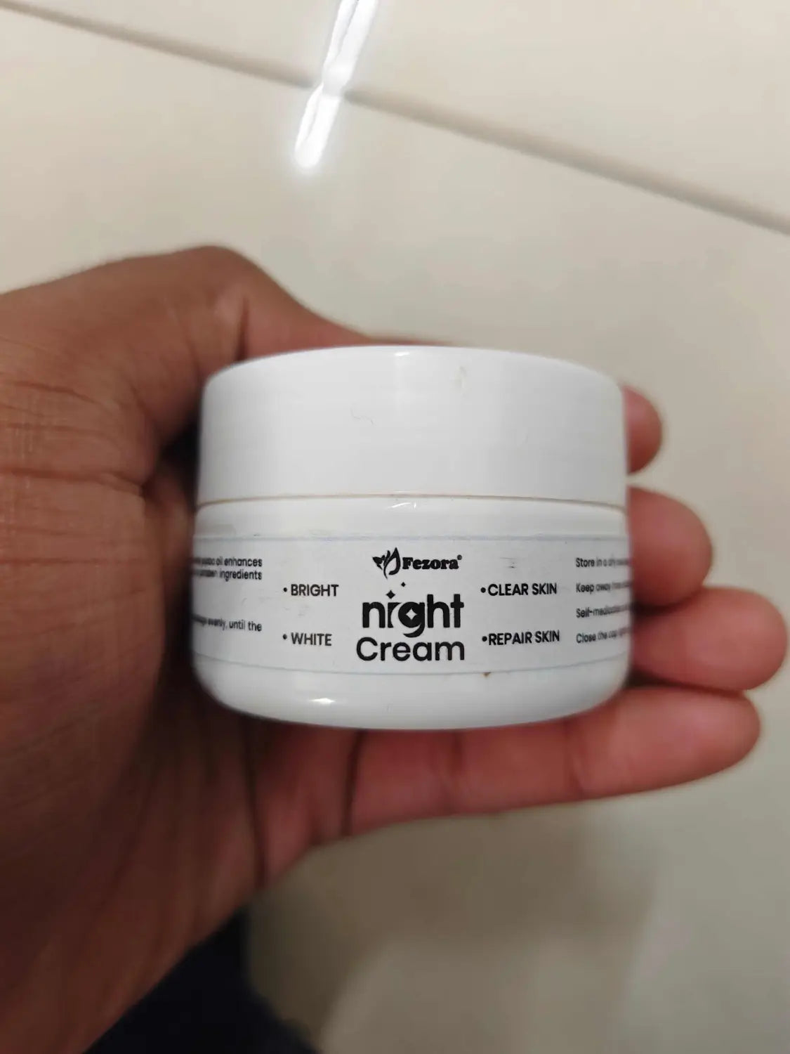 Fezora brightening night comfort cream - 50 gm (pack of 2)