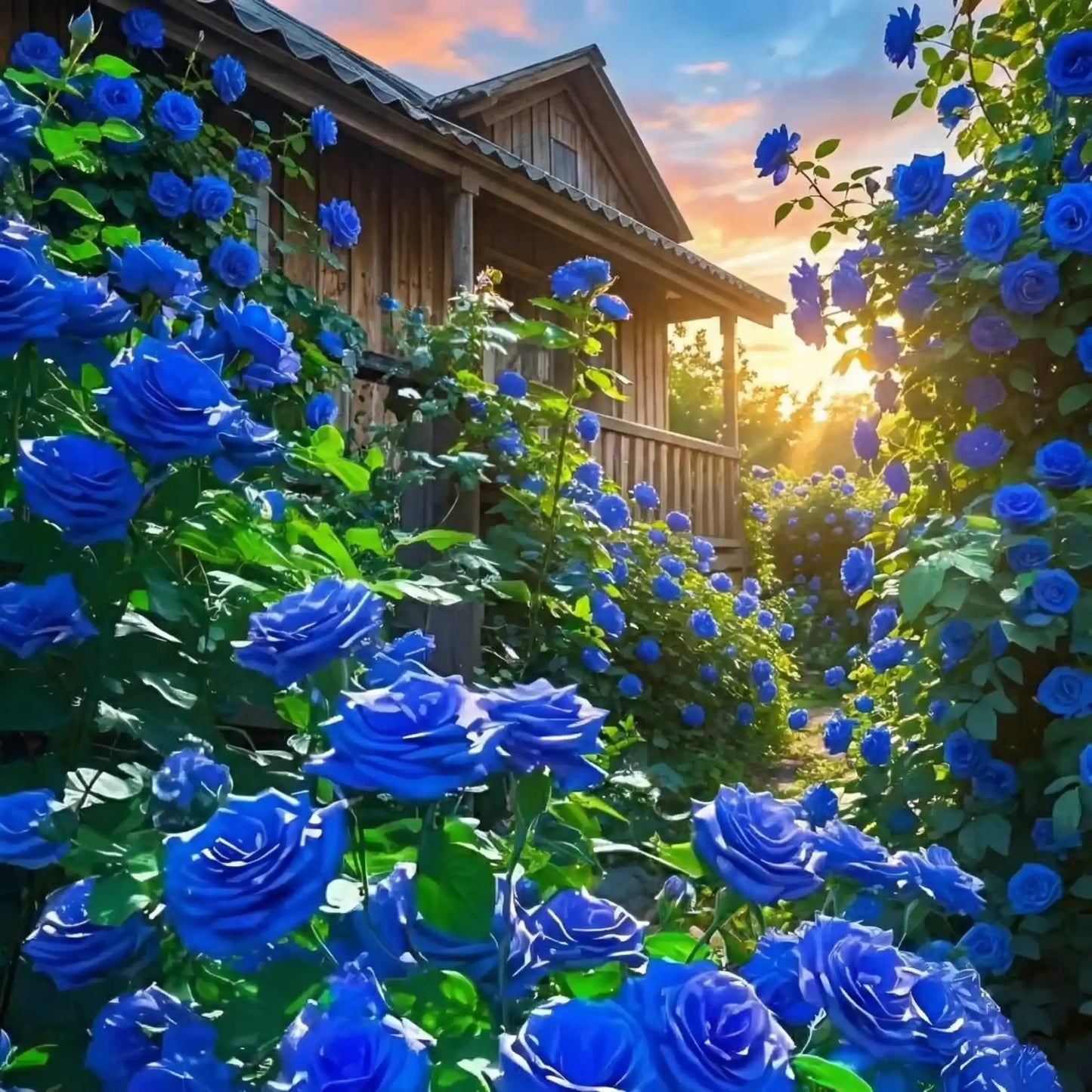 Blue Climbing Rose Seeds