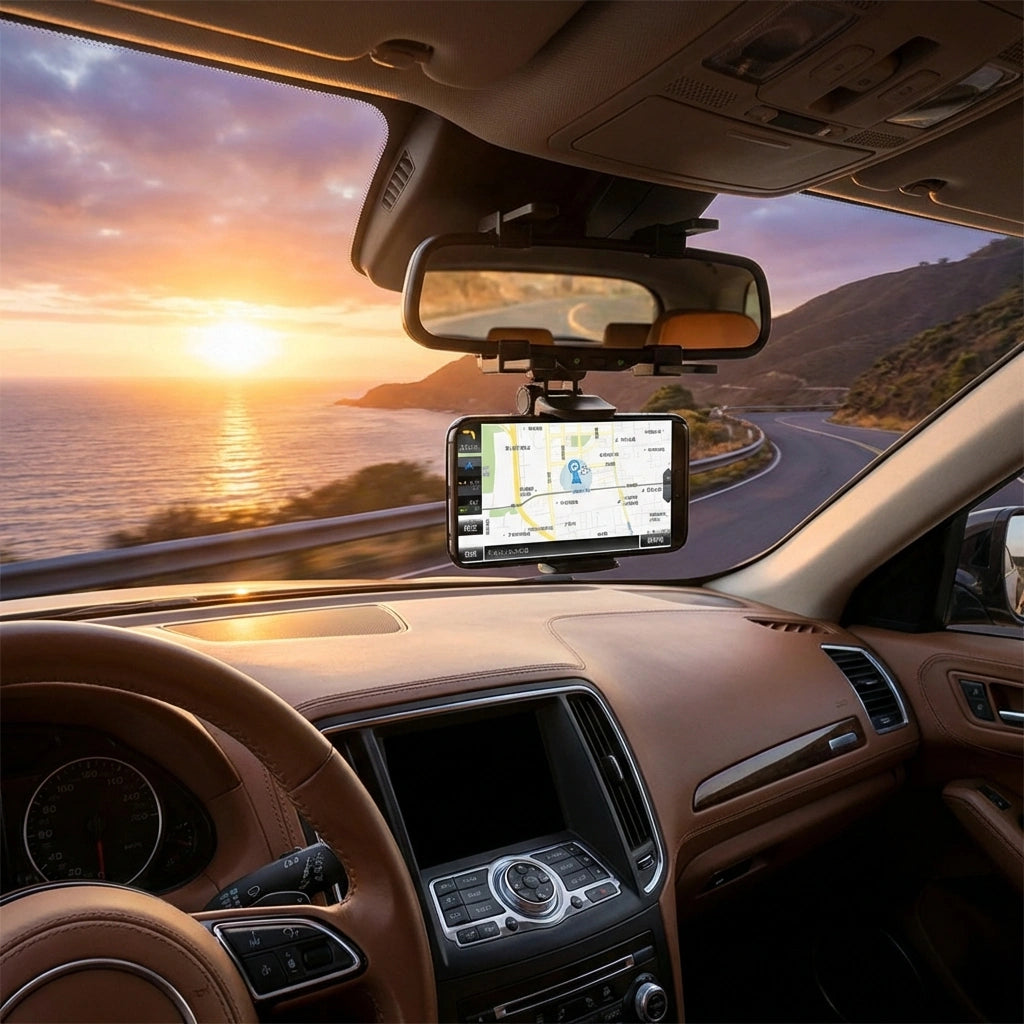 Mirror Mount Truck Auto Bracket Holder Cradle