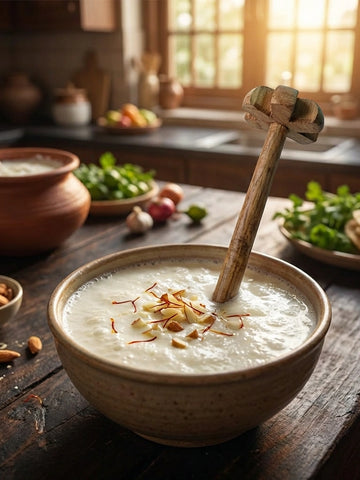 Versatile Wooden Kitchen Blender