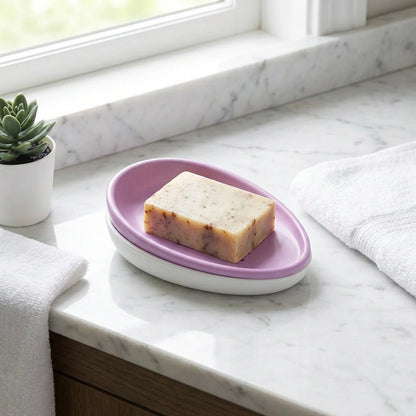 Self-Draining Soap Dish Pro