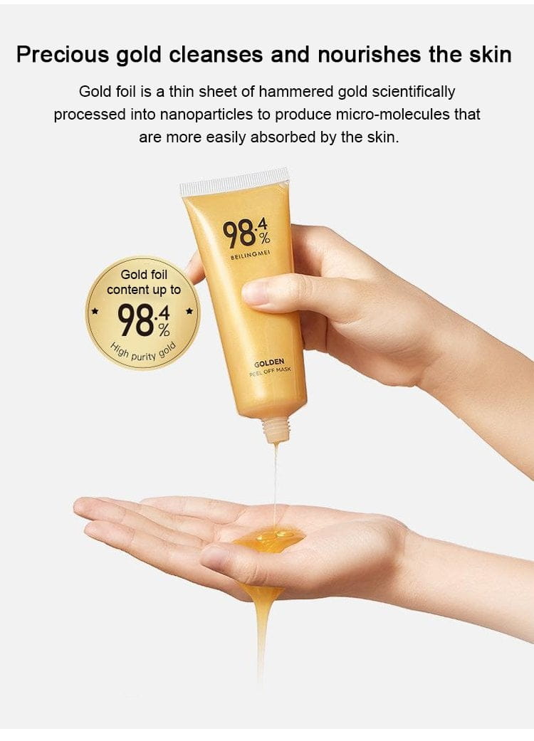 Gold peel off mask (buy 1 get free)