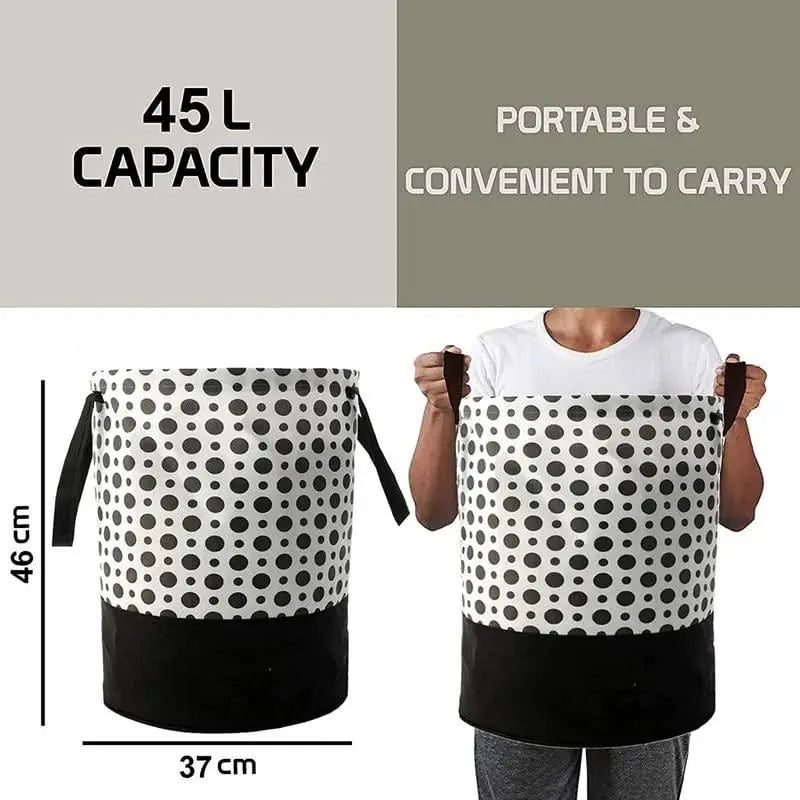 Polka dot laundry bag – 45l