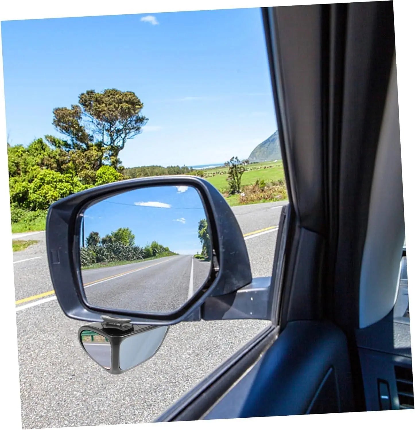 Adjustable car auxiliary rearview mirror