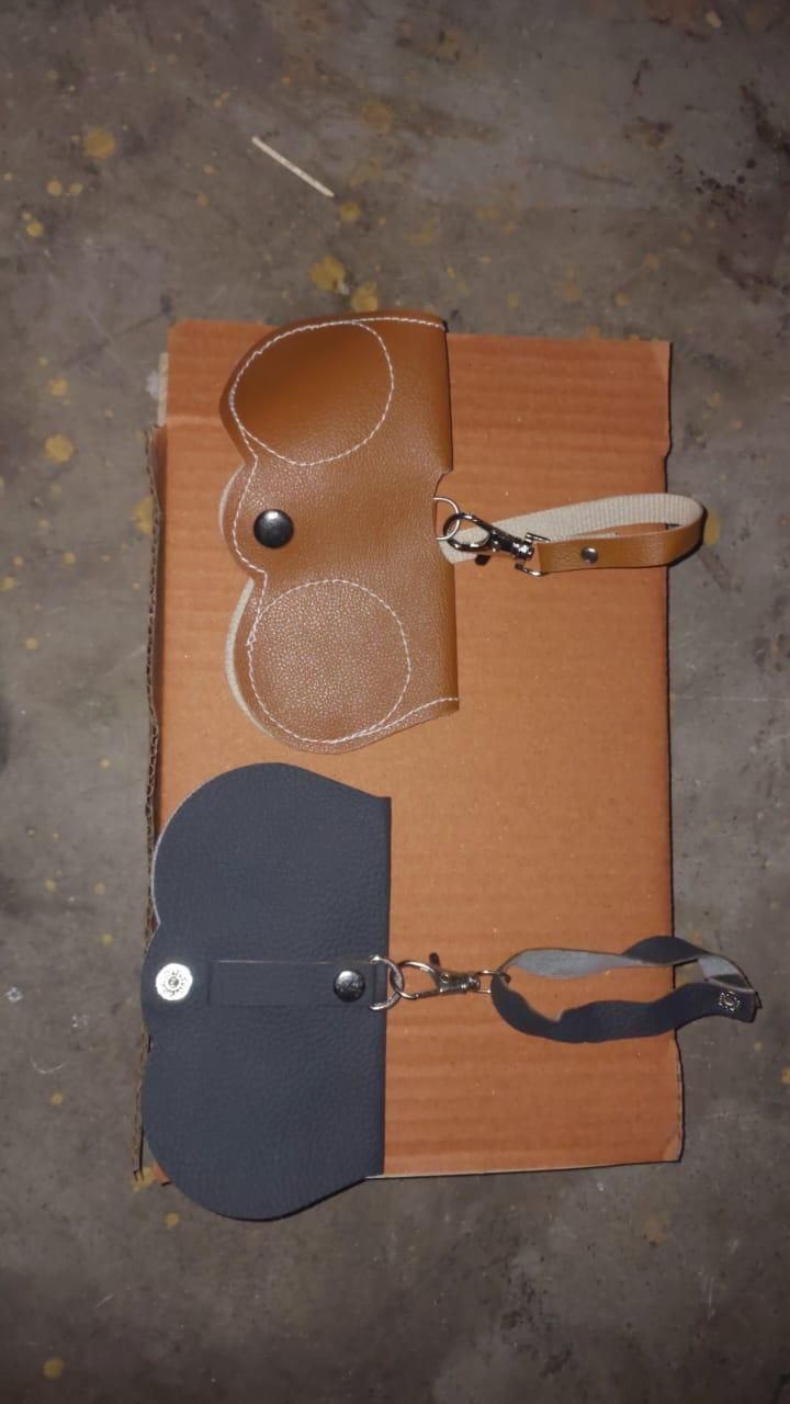 Sunglasses eyewear case artificial leather cover (pack of 2/4/6)