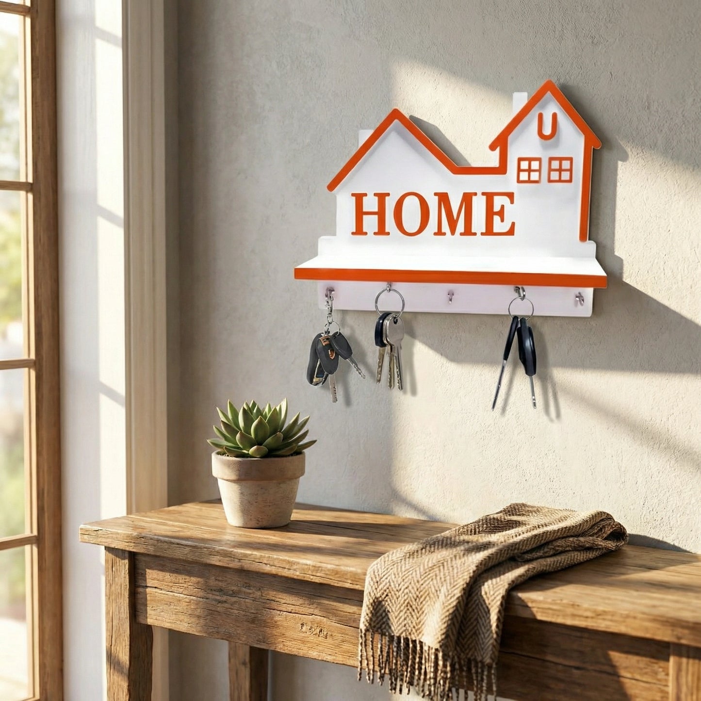 Antique Key Holder Wall Decor