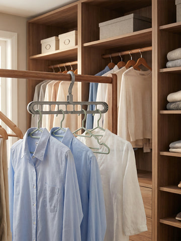 9-Hole Space-Saving Hanger Hook