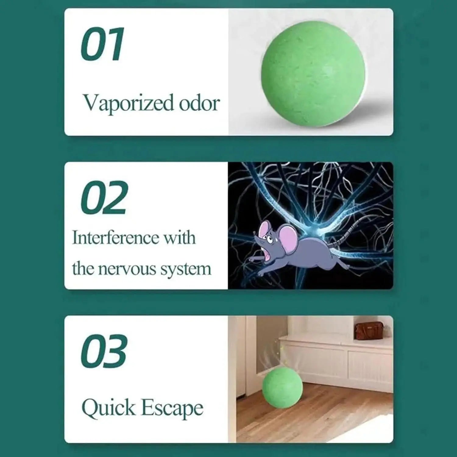 Instant insect repellent pills (pack of 2 - 20 pills)