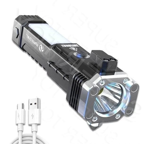 Multifunctional work portable led flashlight