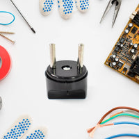 Universal 2-pin plug adapter