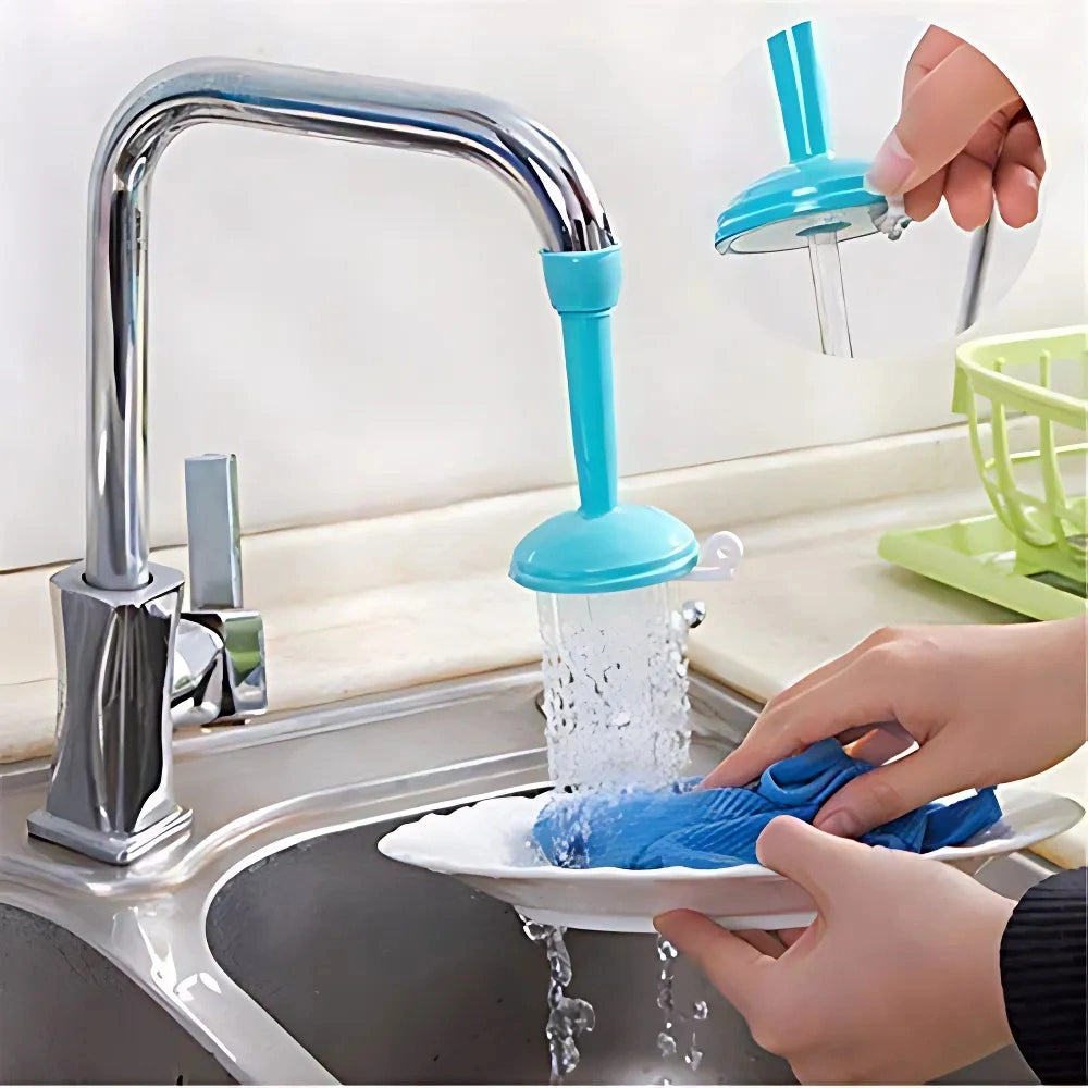 Adjustable water-saving faucet sprayer