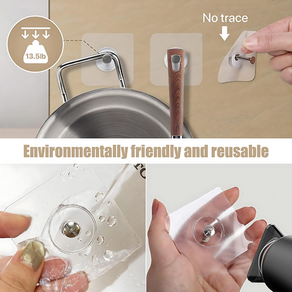 Transparent Wall Hooks