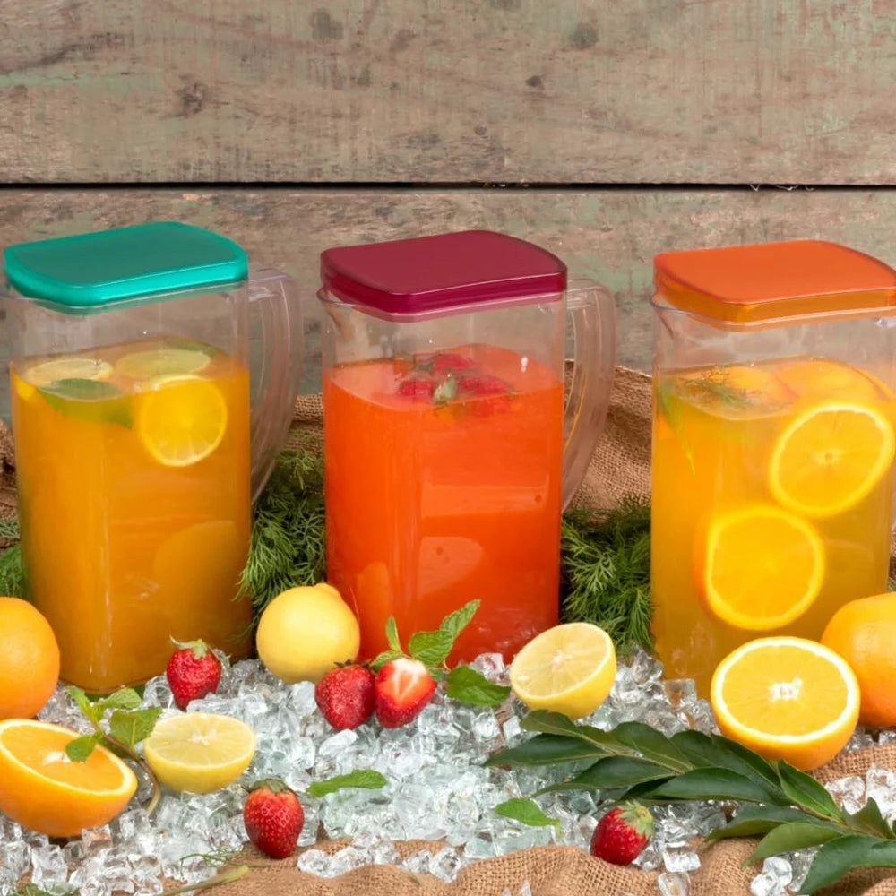 Unbreakable square jug set