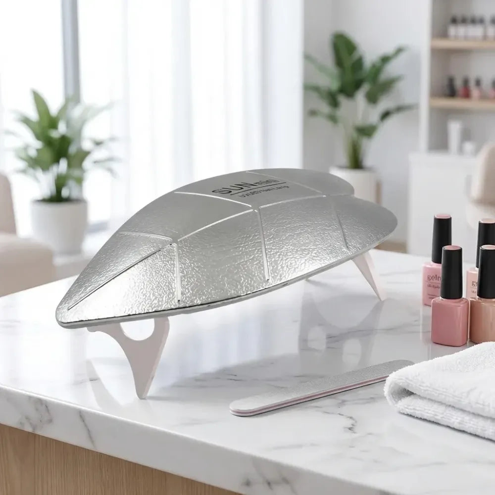 6w uv nail dryer lamp – portable gel polish curing tool for home & salon - health care