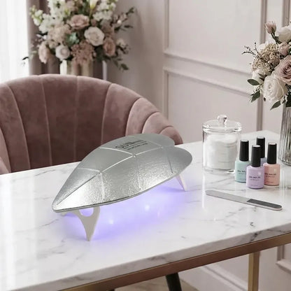 6w uv nail dryer lamp – portable gel polish curing tool for home & salon - health care