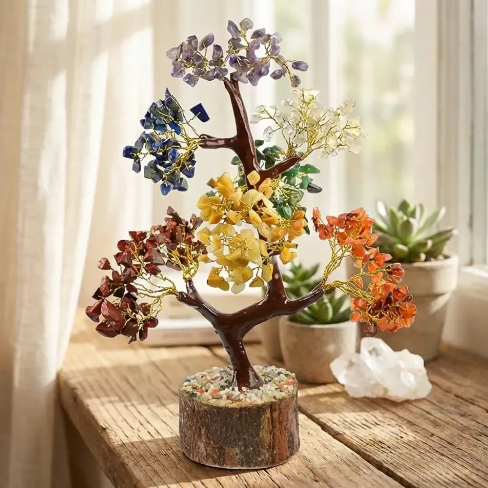 7 chakra gemstone tree – pack of 1