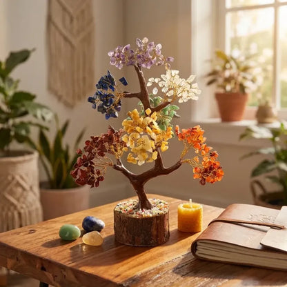 7 chakra gemstone tree – pack of 1