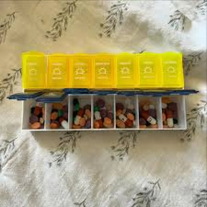7-day pill organizer box - health & beauty