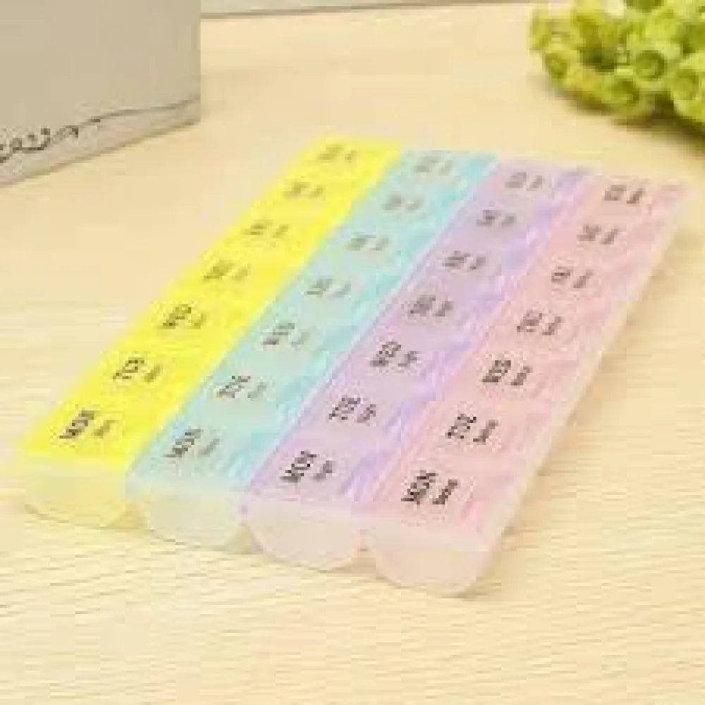 7-day pill organizer box - health & beauty