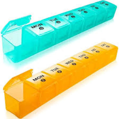 7-day pill organizer box - health & beauty