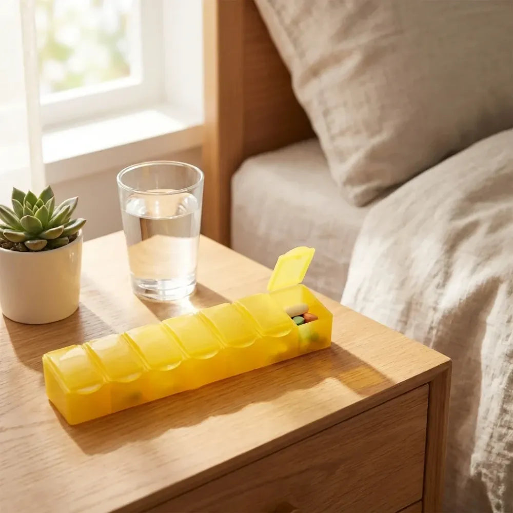 7-day pill organizer box - health & beauty