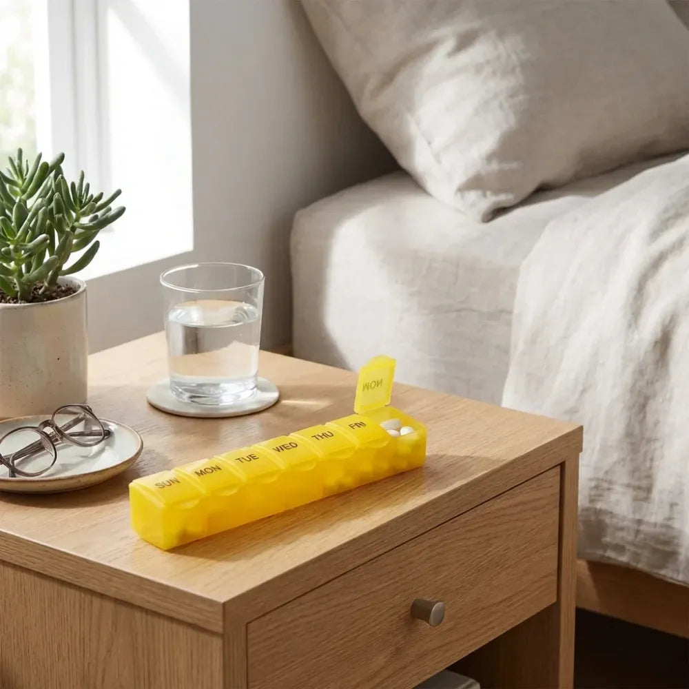 7-day pill organizer box - health & beauty