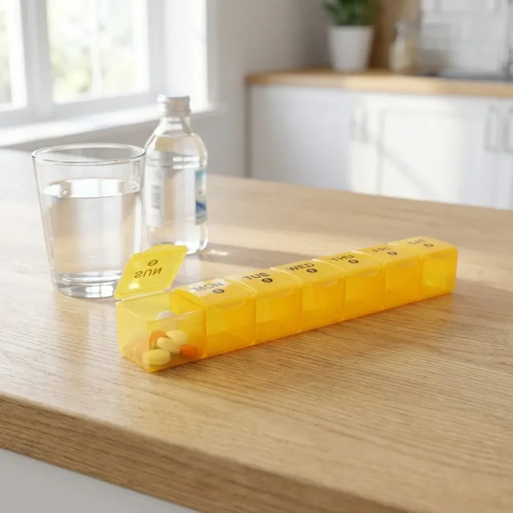 7-day pill organizer box - health & beauty