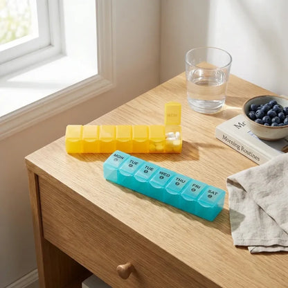 7-day pill organizer box - health & beauty