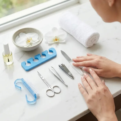 7-in-1 professional manicure kit - health & beauty