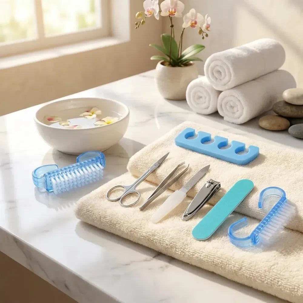 7-in-1 professional manicure kit - health & beauty