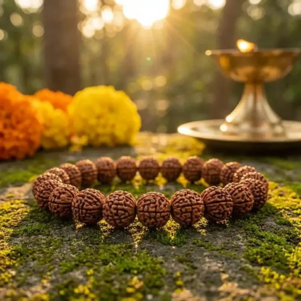 7 mukhi rudraksha bracelet – 1 pc